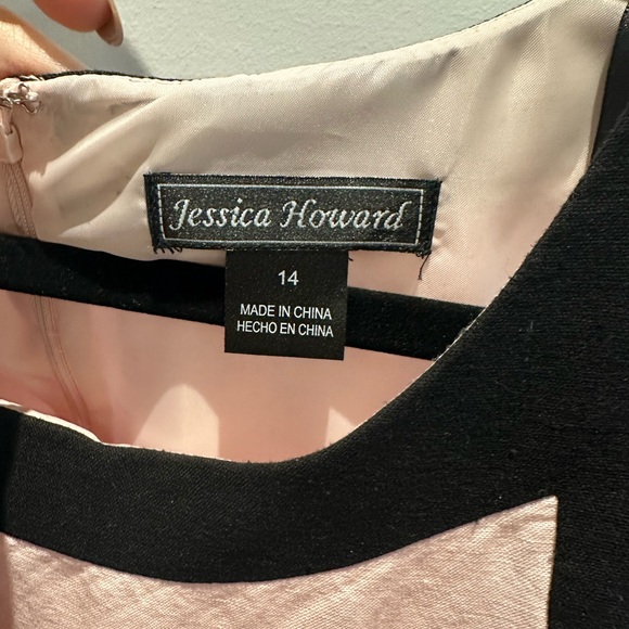 Women's Linen Blend Embellished Shift Dress Size 14 - Picture 3 of 5